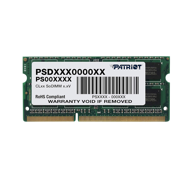 Модуль пам'яті Patriot DDR3 4GB 1600 MT/s Signature Line (PSD34G1600L81S)